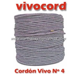 Cordón Vivo Gris Normal Nº 4 (Vivocord)