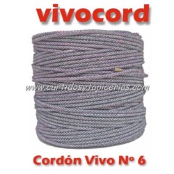 Cordón Vivo Gris Normal Nº 6 (Vivocord)