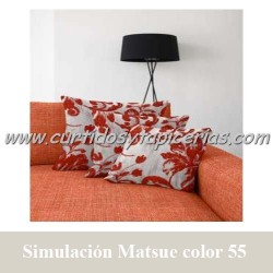 Simulación con Tejido Matsue color 55