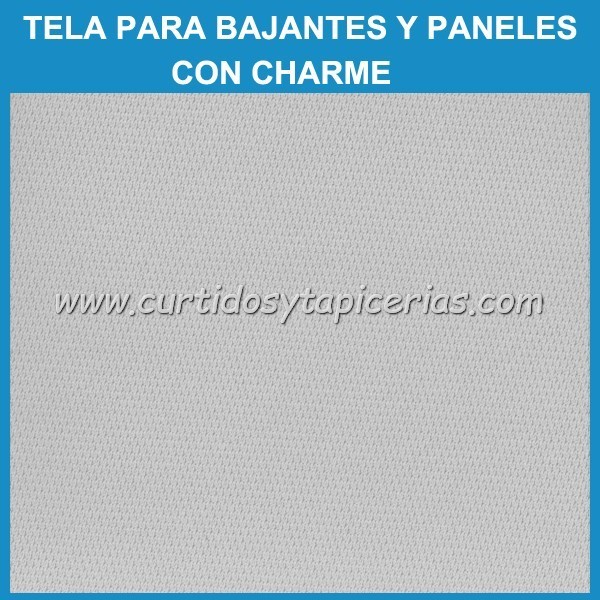 Tela Pilares - Paneles Coche con Charme - Color Gris Claro (VW)