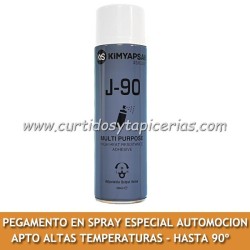 Adhesivo de Contacto en Spray - ALTAS TEMPERATURAS  J-90 (500ml)