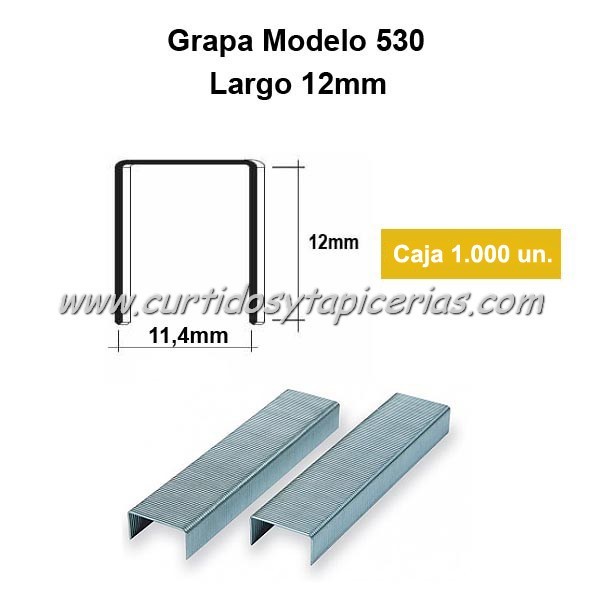 Caja de Grapas Modelo 530/12